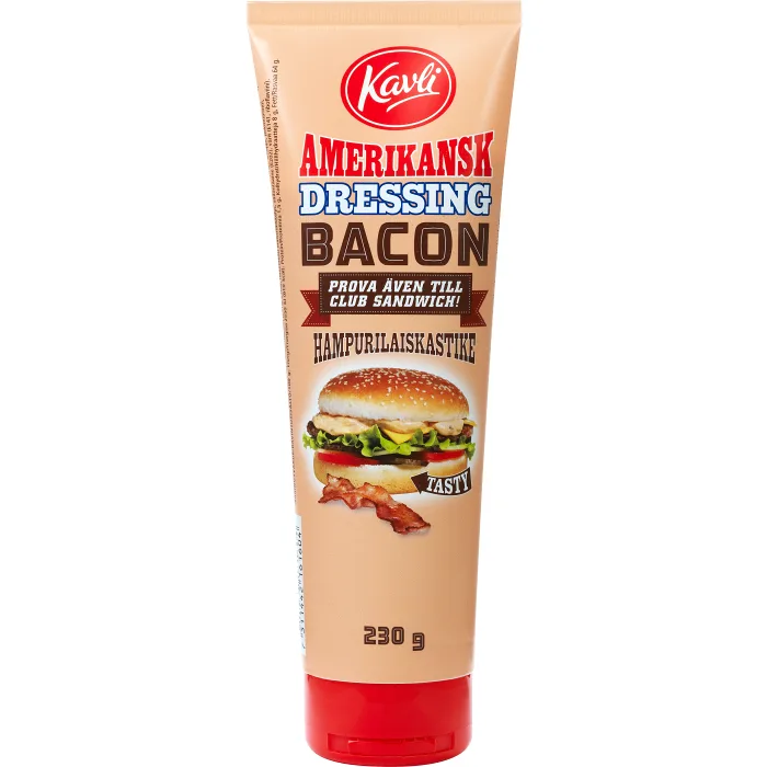 Amerikansk dressing Bacon 230g Kavli