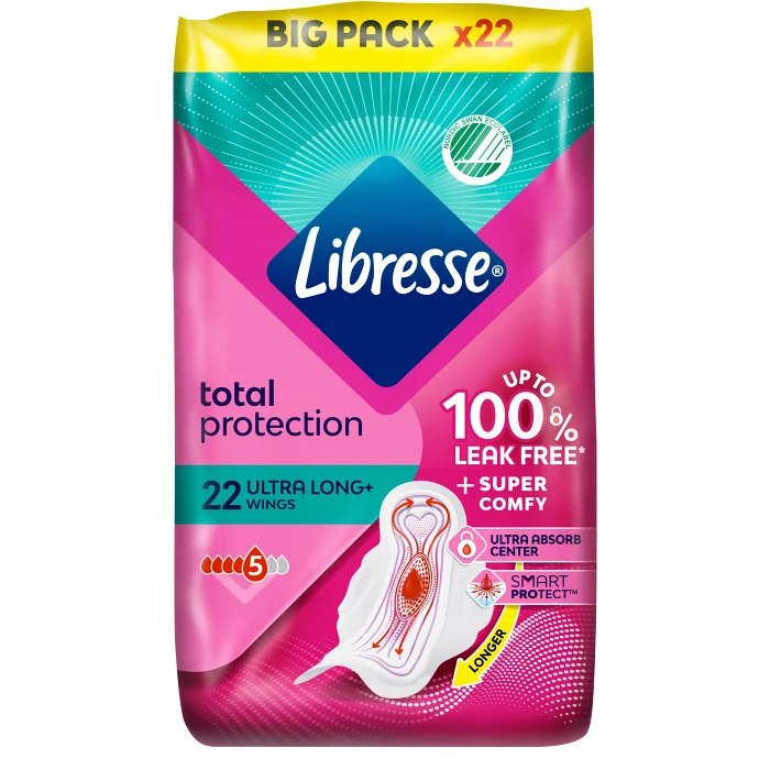 Binda Ultra+ Long Wing 22-p Libresse