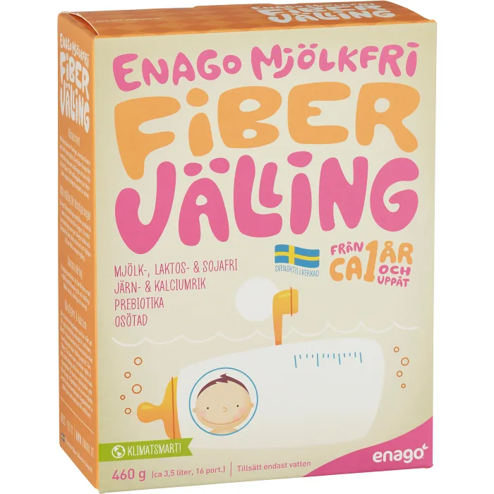 Fibervälling Mjölkfri Från 1år 16-port 460g EnaGo