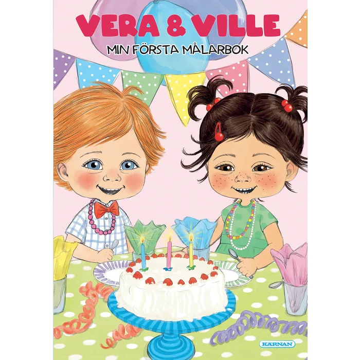 Målarbok Vera och Ville