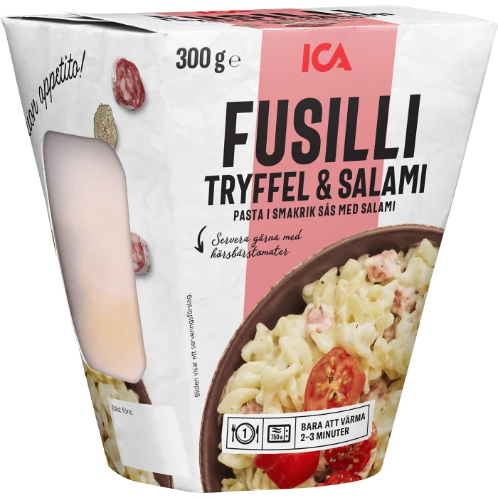 Färdigmat Fusilli Tryffel Salami 300g ICA