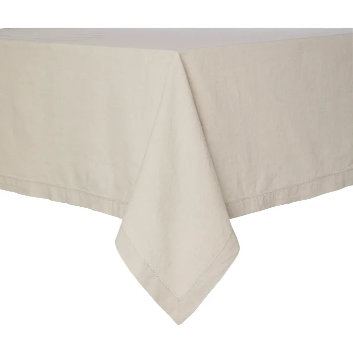 Bordsduk Isa Beige 140x250cm ICA