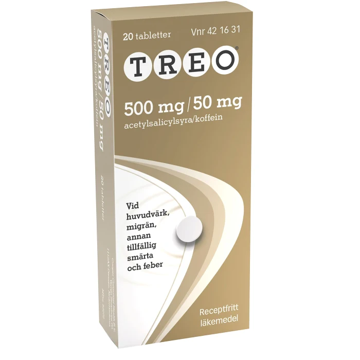 Tablett 500mg/50mg 20-p Treo