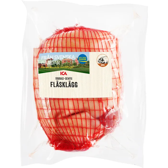 Fläsklägg Rimmad Benfri ca 900g ICA