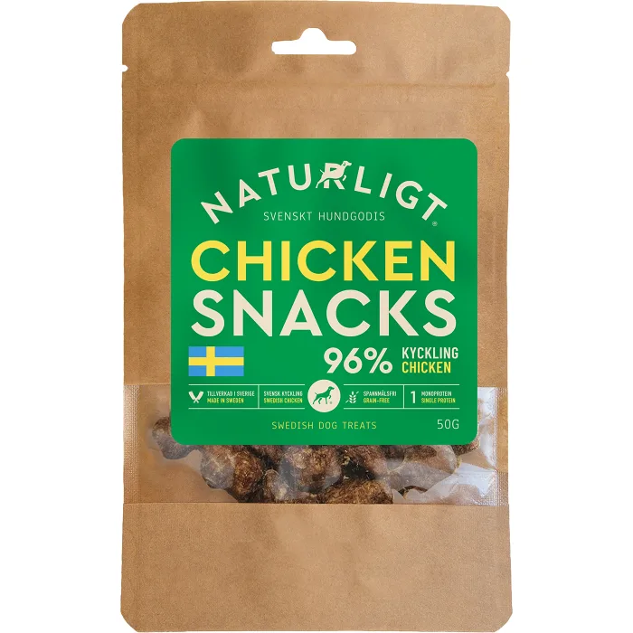 Hundgodis Kyckling 50g Naturligt