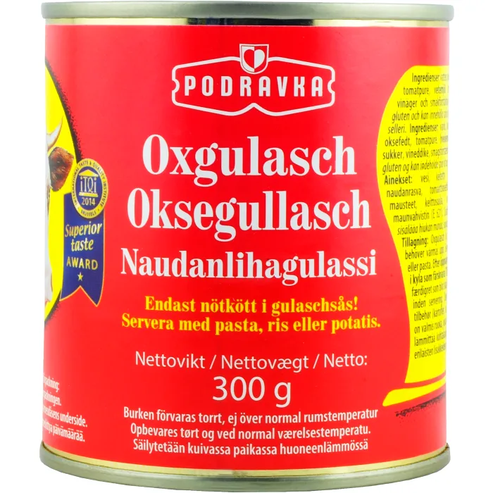 Oxgulasch 300g Podravka