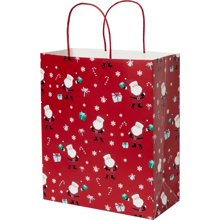 Presentpåse Santa 26x31 cm