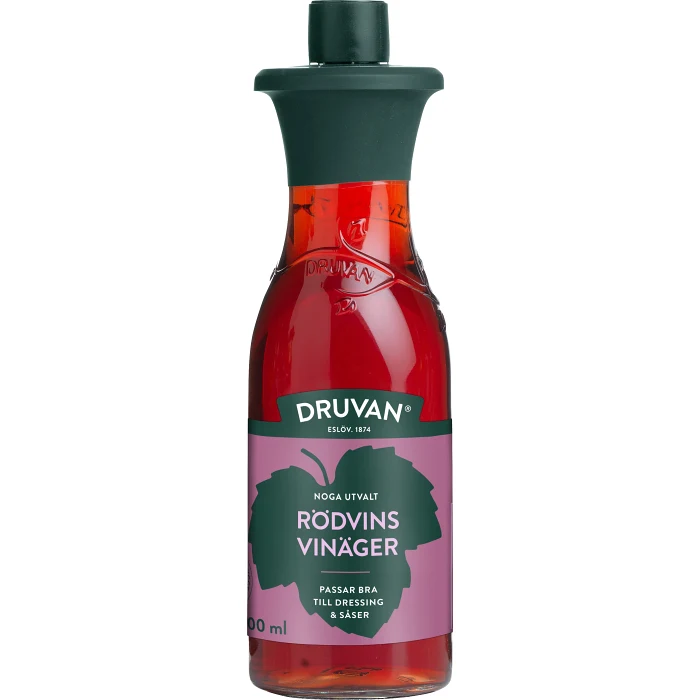 Rödvinsvinäger 300ml Druvan
