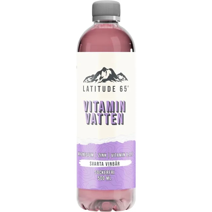Vitamindryck Svarta vinbär 50cl Latitude 65