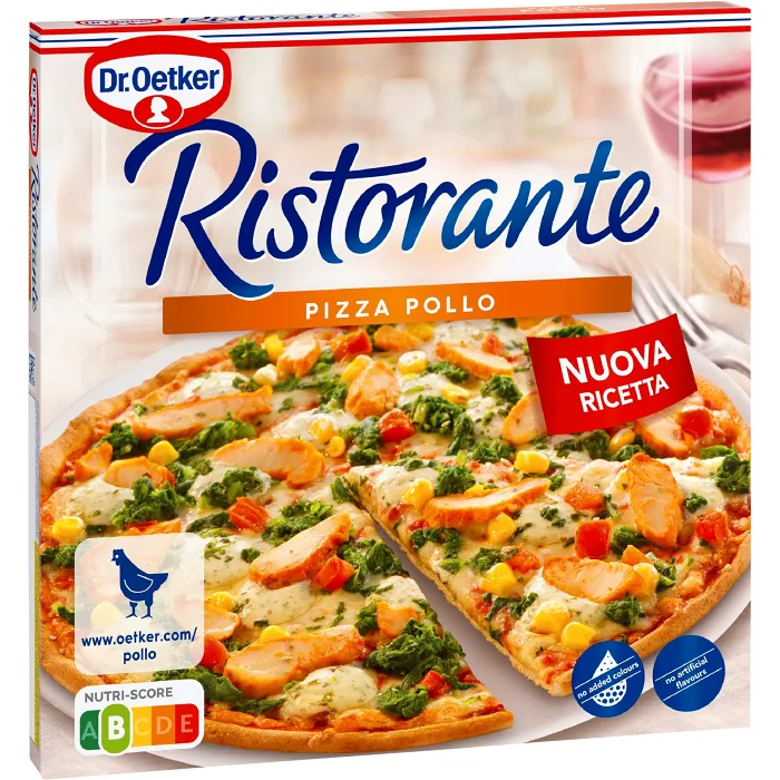 Fryst pizza Ristorante Pollo 355g Dr.Oetker