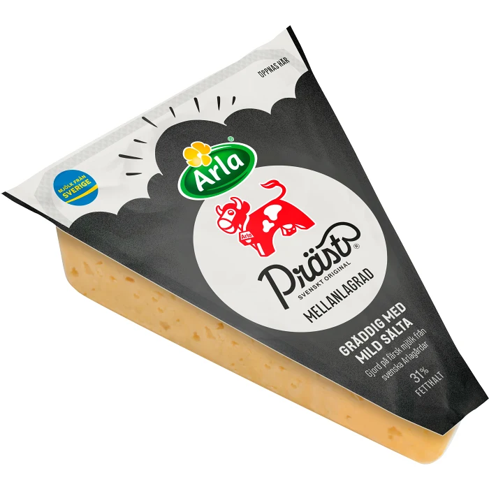 Präst® ost  mellan 31% ca 720g Arla Ko®