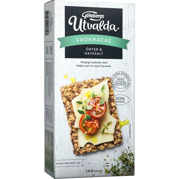 Fröknäcke Örter & Havssalt 190g Göteborgs Utvalda