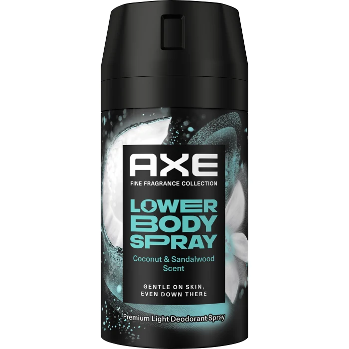 Deodorant Spray Lower Body Coconut Sandalwood 100ml AXE