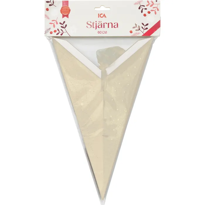Stjärna Tilda velvet creme 60cm ICA