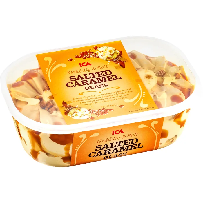 Glass Salted Caramel 900ml ICA
