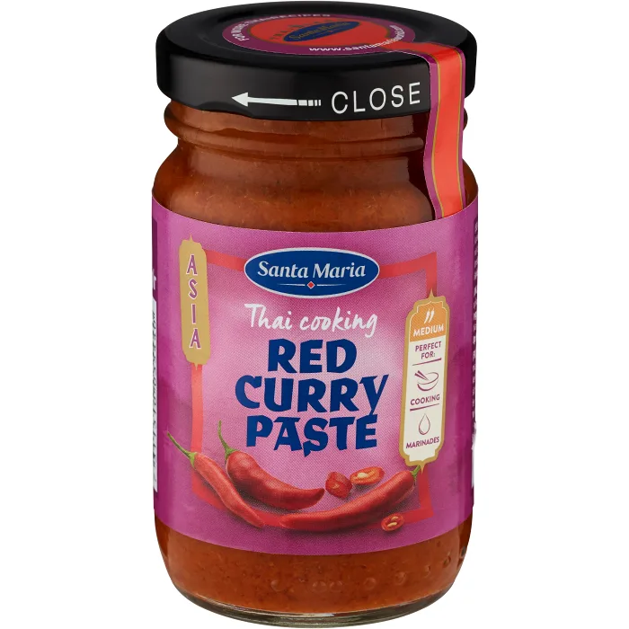 Currypasta Röd 110g Santa Maria