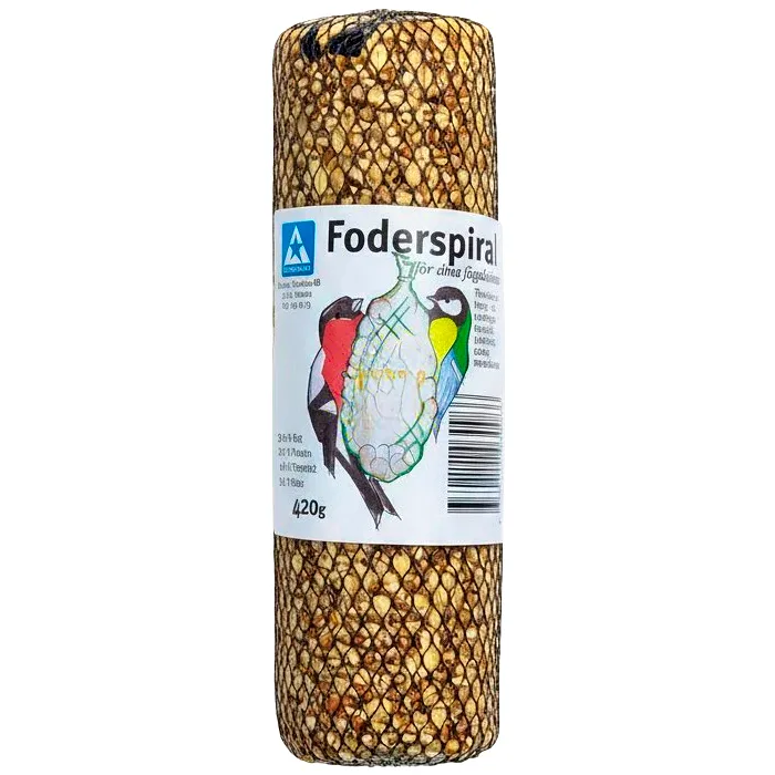 Foderblandning Vildfågel Foderspiral 420g Nordstar
