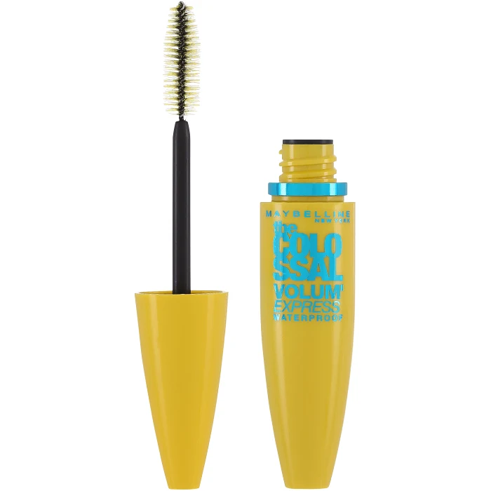 Mascara Volum'Express Colossal Waterproof Black 1-p Maybelline