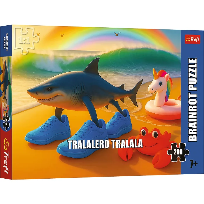 Pussel Brainrot Tralalero 200 bitar Trefl