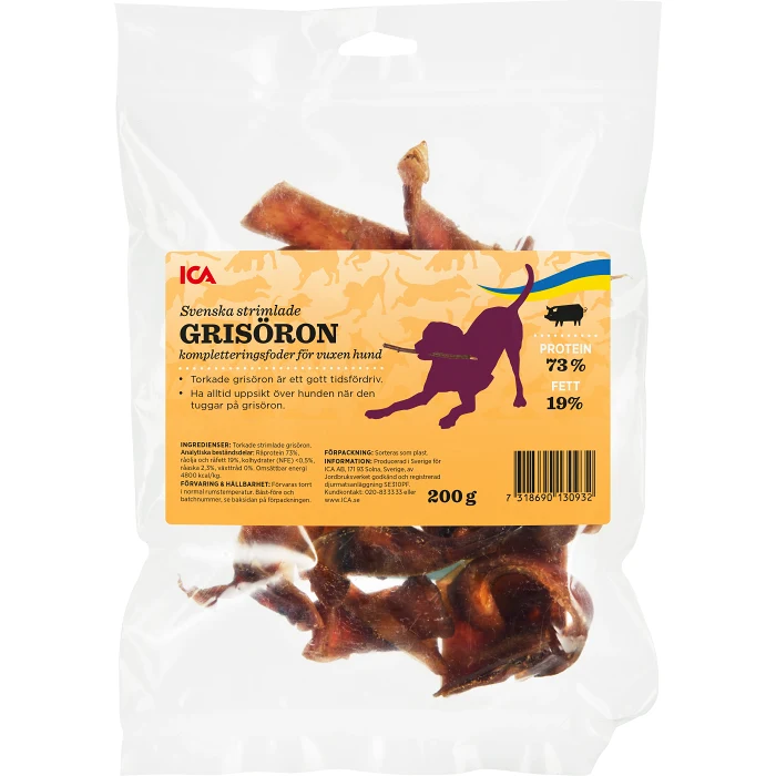 Strimlade grisöron 200g ICA