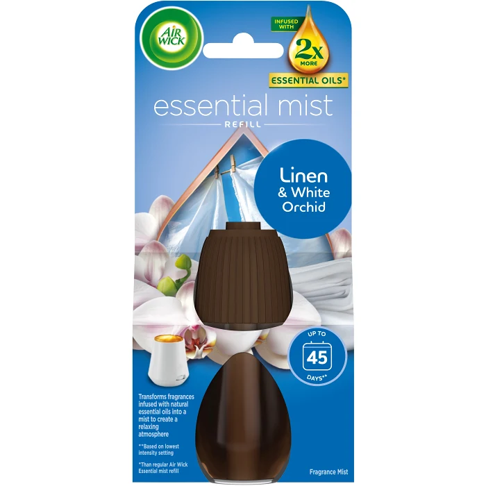 Luftfräschare Refill Linen/White Orchid 20ml Air Wick