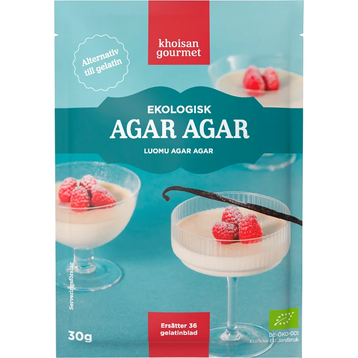 Agar agar Ekologisk 30g Khoisan Tea