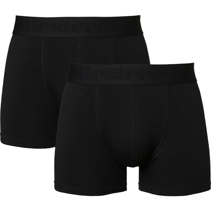 Herrboxer 2p Svart XXL Resteröds