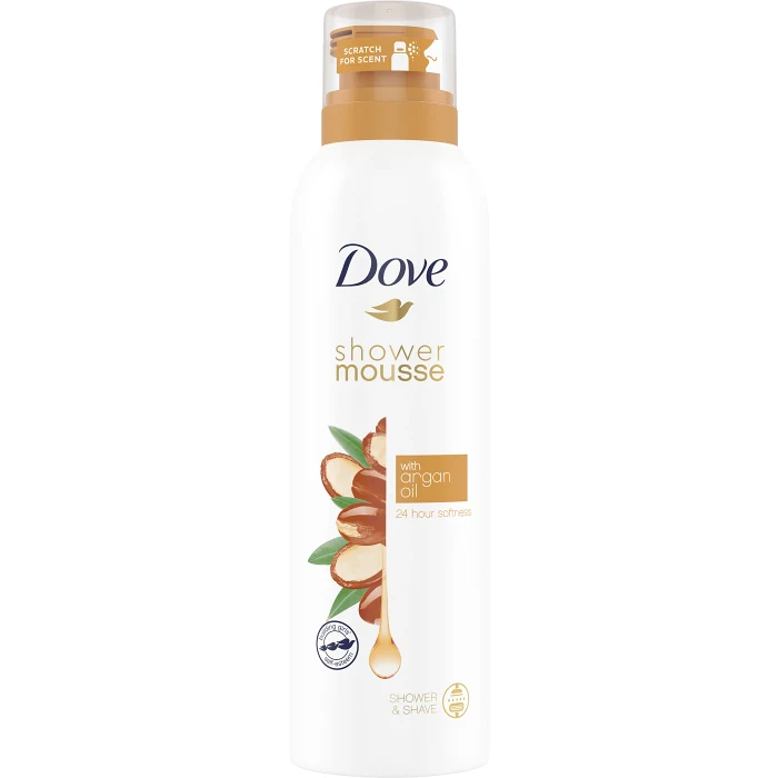 Shower Mousse Argan Oil 200ml Dove
