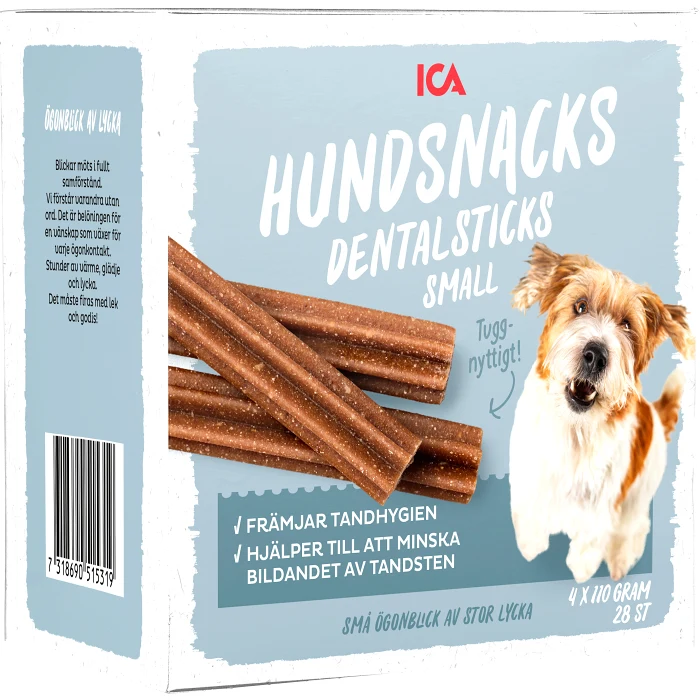 Hundtugg Dentalstick Small 440 Gram ICA