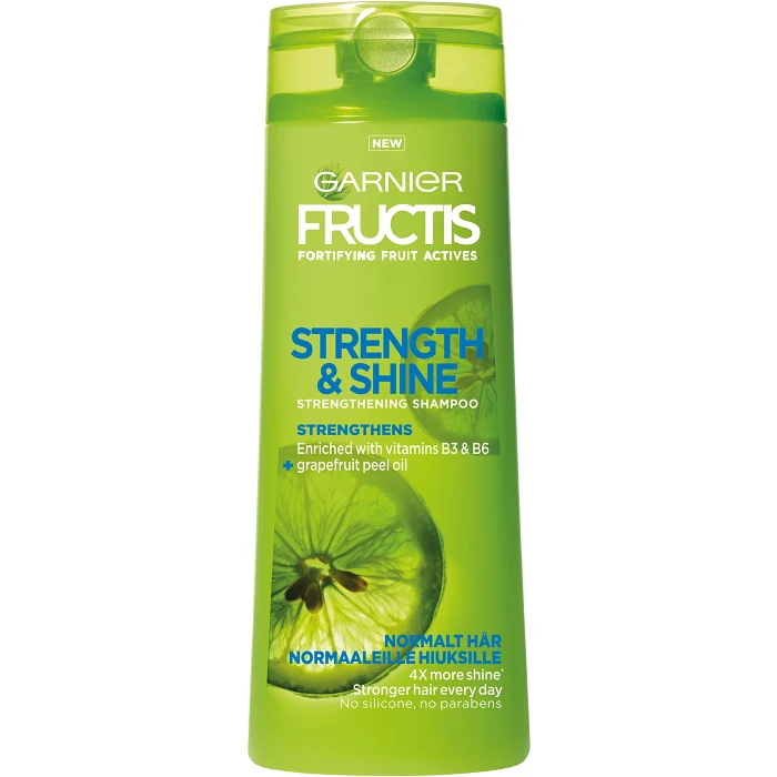 Schampo Strength & Shine Normalt hår 250ml Fructis