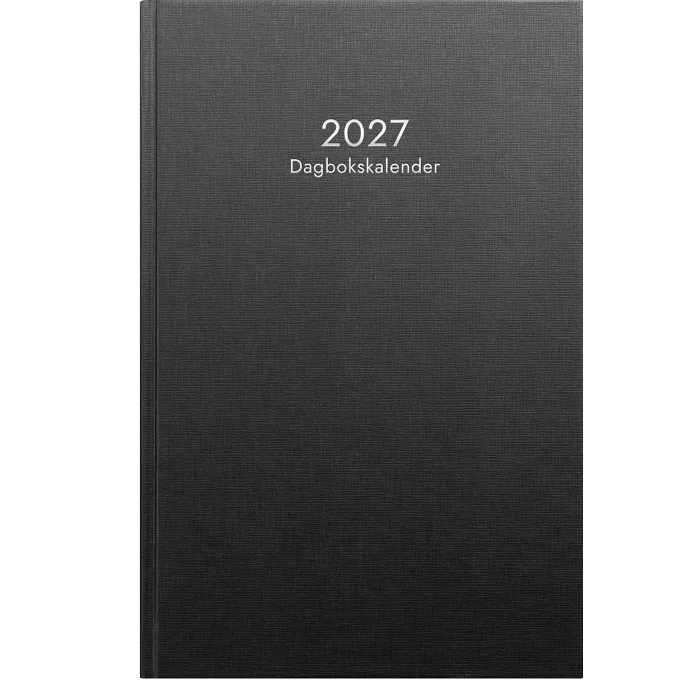 Kalender DagboksKalender svart 2027