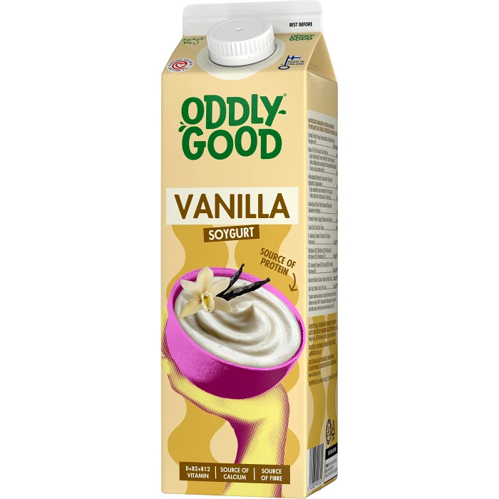 Sojagurt Vanilj 1,8% 1000g Oddlygood®