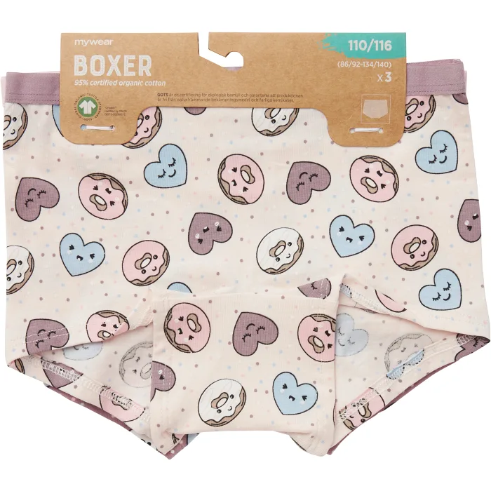 Boxer 3p donut 110/116 ICA I love eco