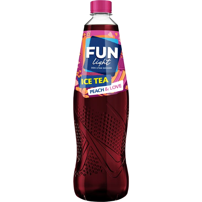 Dryck, light Ice Tea Peach & Love 1l Fun Light