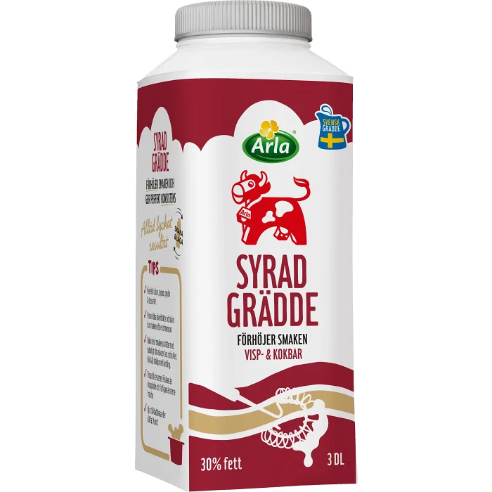 Grädde Syrad 30% 3dl Arla Ko®