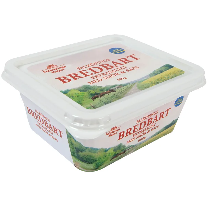 Bredbart Extrasaltat 75% 600g Falköpings Mejeri