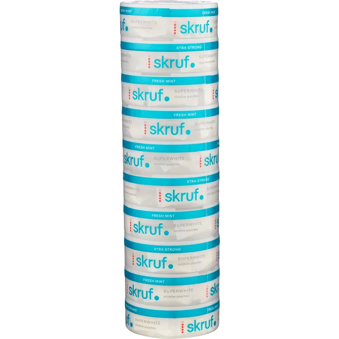 Skruf Super White Slim Fresh #4