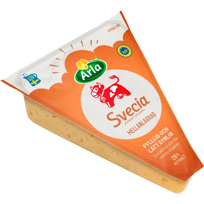Svecia ost mellan ca 710g Arla Ko®