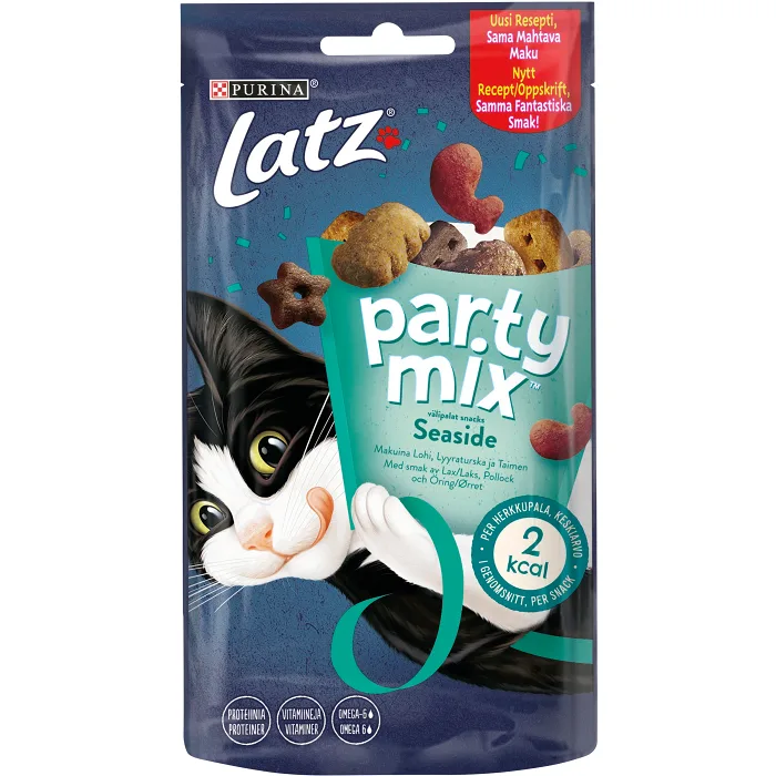 Kattsnacks Party Mix Seaside 60g Latz