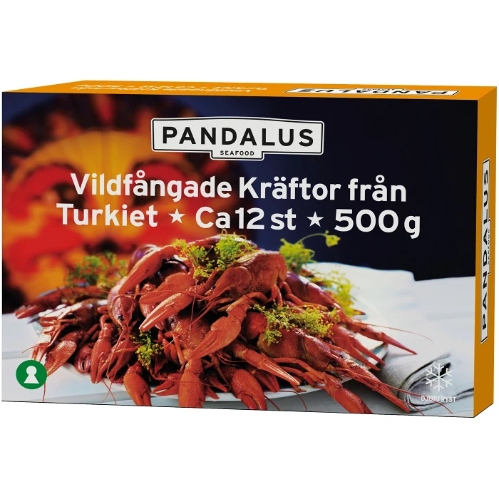 Turkiska kräftor 500g Pandalus
