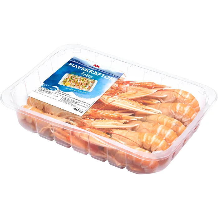 Havskräftor Kokta MSC 400g ICA Gott Liv
