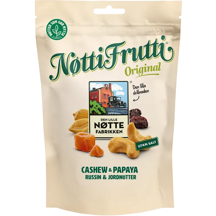 Nøtti Frutti 230g Den lille Nöttefabrikken