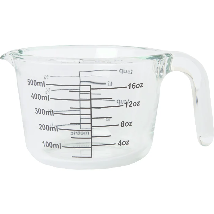 Måttkanna glas 0,5l ICA