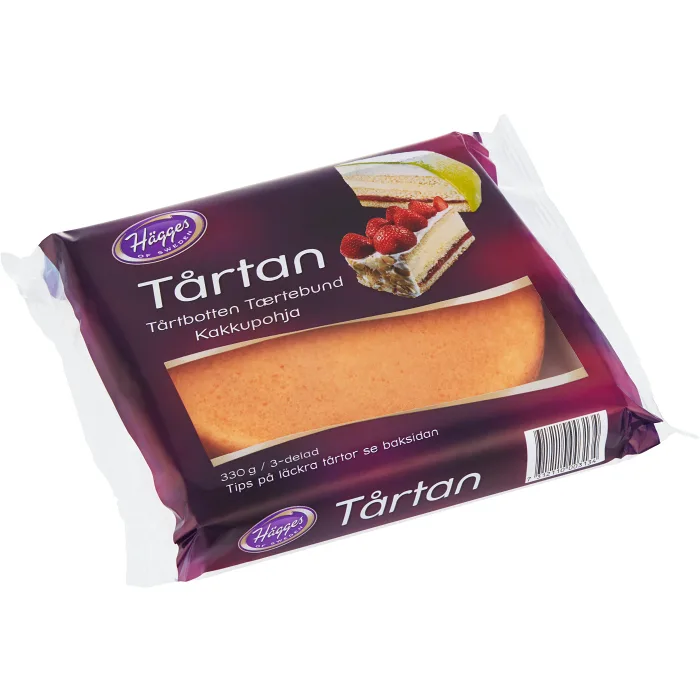 Tårtan tårtbotten 330g Hägges