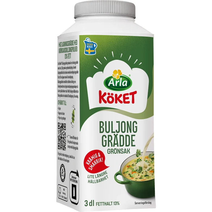Buljonggrädde 13% 300ml Arla Köket®