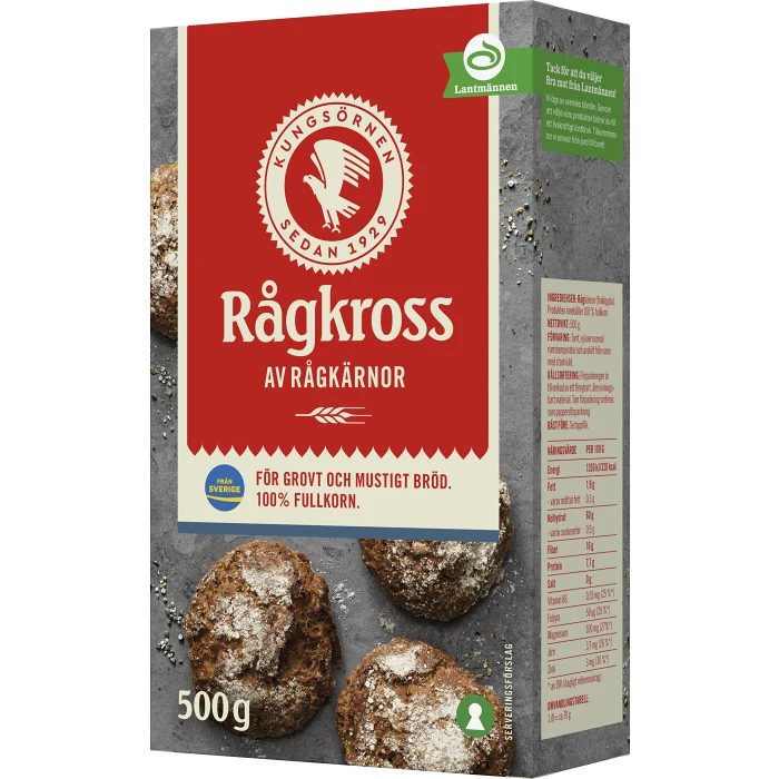 Rågkross 500g Kungsörnen
