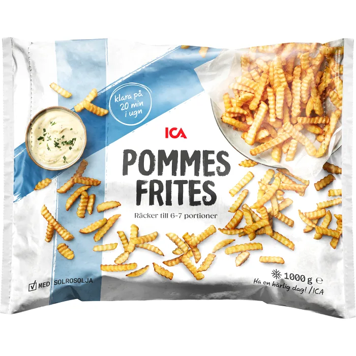 Pommes frites Fryst 1kg ICA