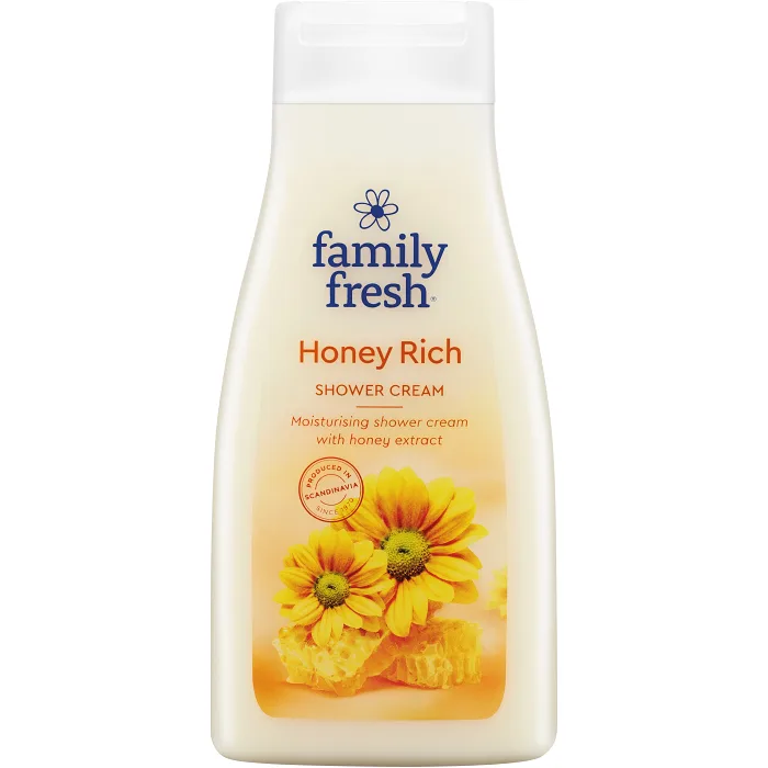 Duschtvål Honey rich 500ml Family Fresh