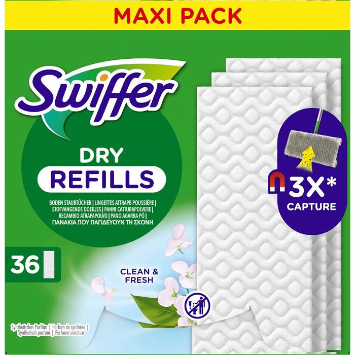 Golvmopp Torr Refill 36-p Swiffer