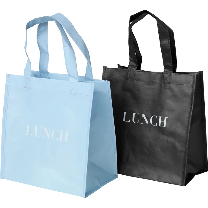 Lunchbag Lunch svart/blå 1 st ICA